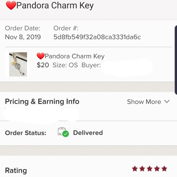 ❤Pandora Charm Key - Picture 7 of 7